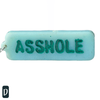 Image 4 of Cussword keychain "Asshole"