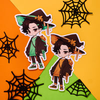 Sticker - Min cute witch (E08)