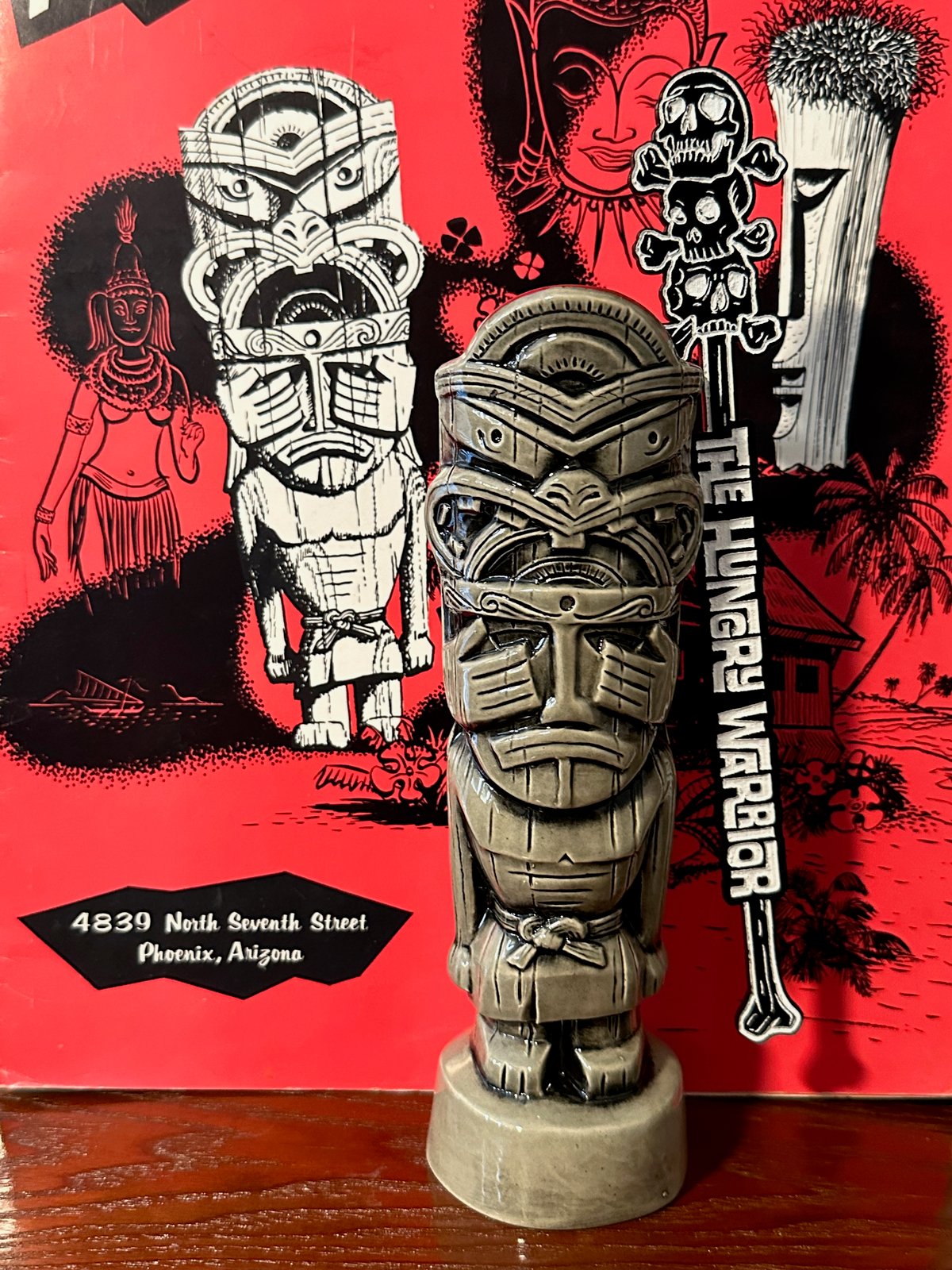 Image of "The Hungry Warrior"  Islands Phoenix Tribute Mug SMOKED EDITION