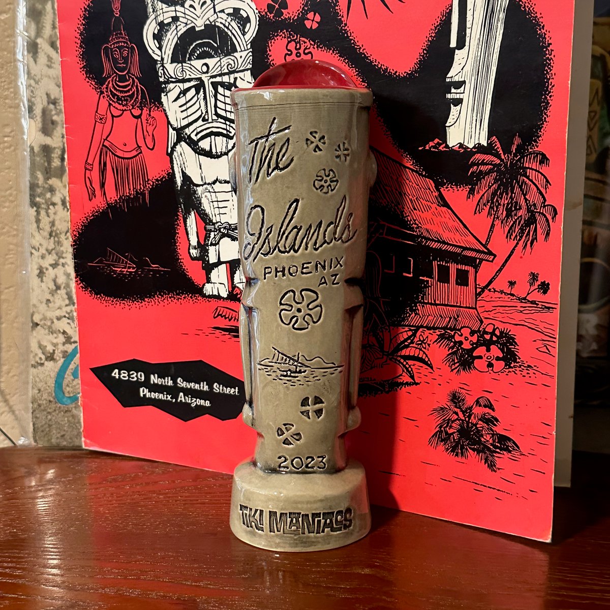 Image of "The Hungry Warrior" Islands Phoenix Tribute Mug SMOKED EDITION