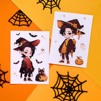 Image 1 of Sticker Sheet - Witchy Mischief 