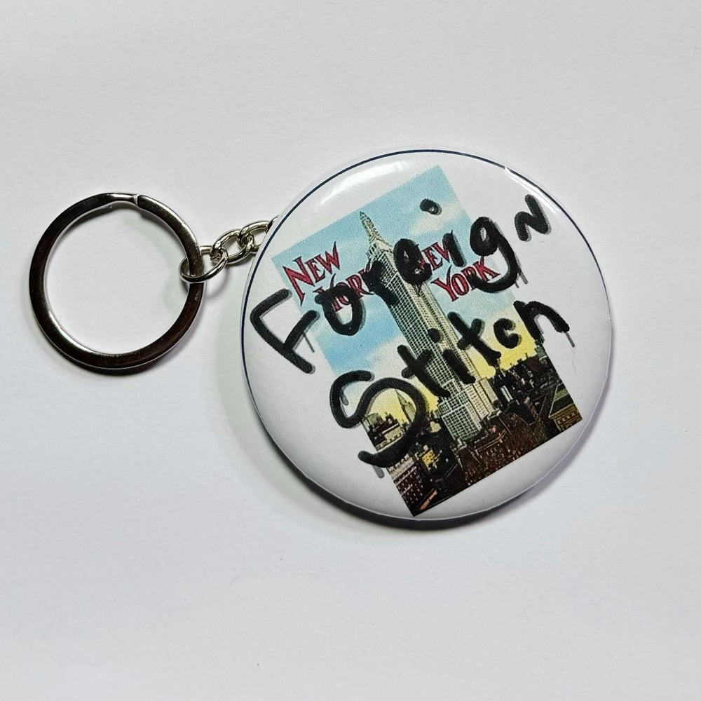 Image of New York New York key chain