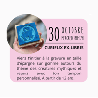 CURIEUX EX-LIBRIS - 2h30 à 3H.