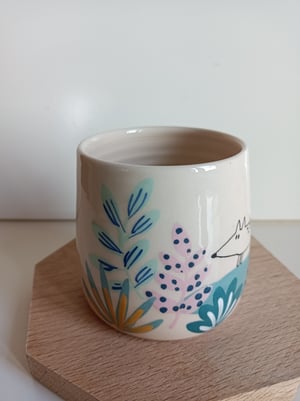 Image of Petite tasse promenade loup