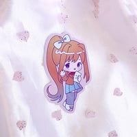 Image 2 of Doki Doki Literature Club Anime Gloss Stickers