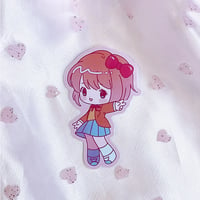 Image 5 of Doki Doki Literature Club Anime Gloss Stickers