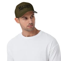 Image 4 of BLEGH DAD HAT - OLIVE GREEN EDITION