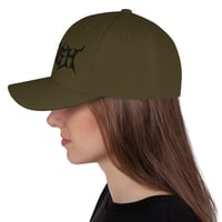 Image 9 of BLEGH DAD HAT - OLIVE GREEN EDITION