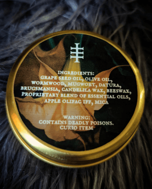 Image of Witches Flying Ointment Perfume Solid | Sabbat Blend