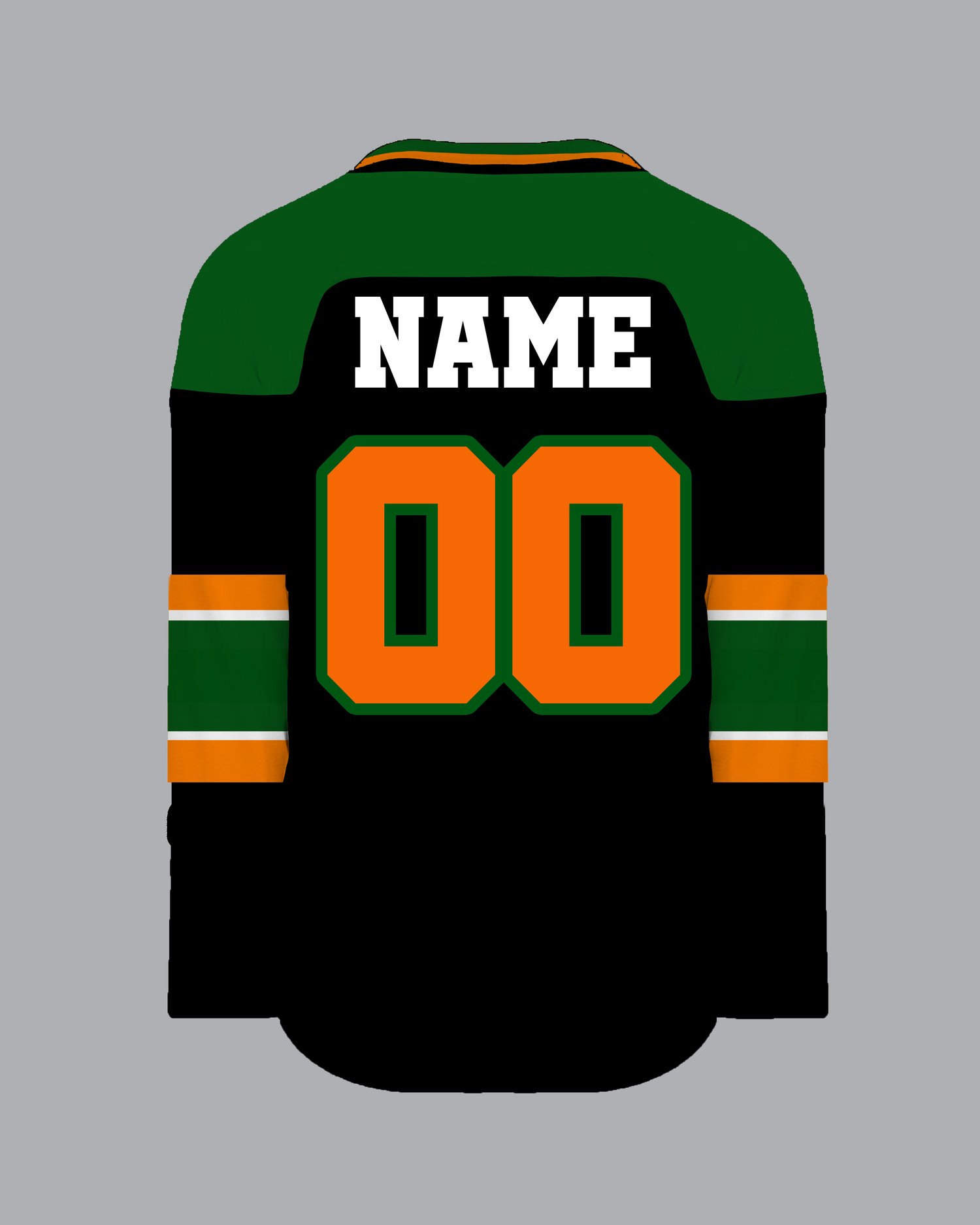 Image of LeFlore Black Hockey Jersey