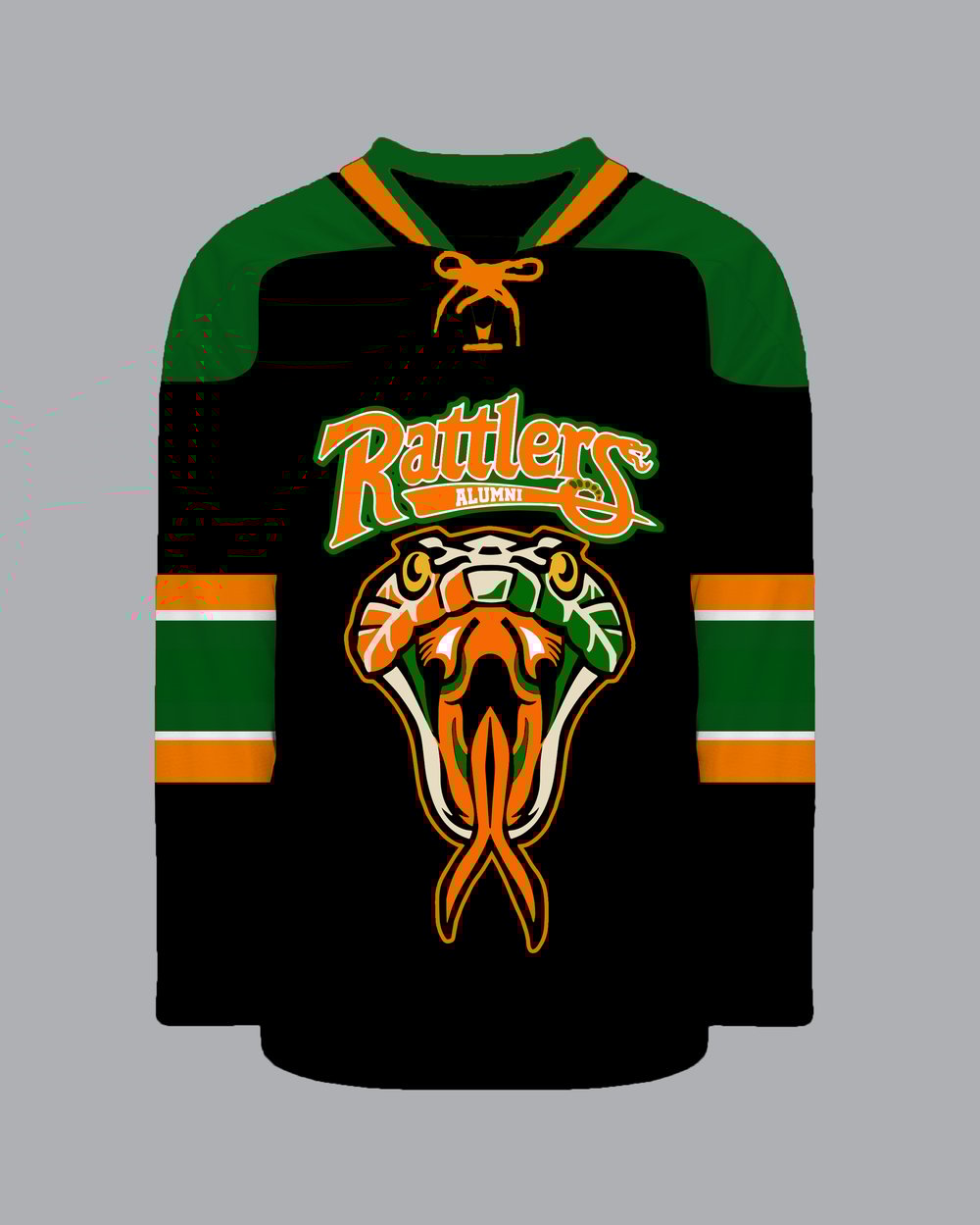 Image of LeFlore Black Hockey Jersey