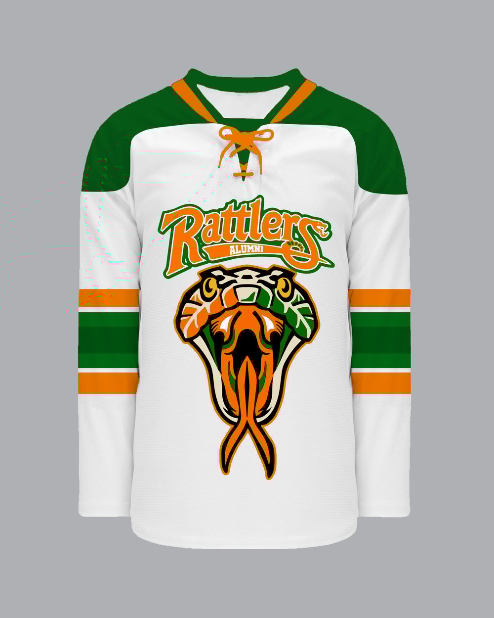 Image of LeFlore White Hockey Jersey
