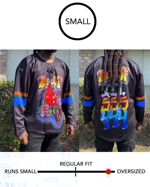 Image of LeFlore White Hockey Jersey