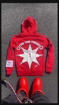 Red hoodie