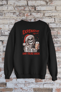 Image 1 of Expensive difficult and talks back crewneck