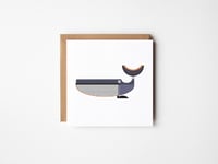 Whale Greeting Card