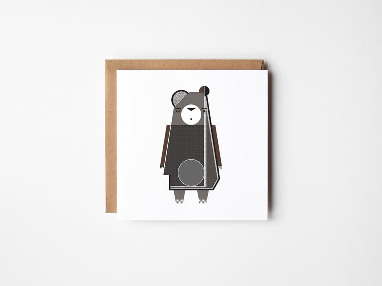 Bear Greeting Card