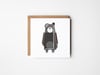 Bear Greeting Card