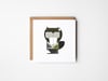 Beaver Greeting Card