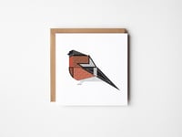 Bullfinch Greeting Card