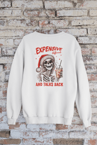 Image 2 of Expensive difficult and talks back crewneck