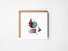 Cat Greeting Card