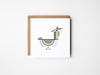 Chicken Greeting Card