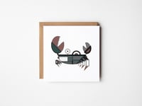 Crab Greeting Card