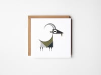 Goat Greeting Card