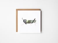 Grasshopper Greeting Card