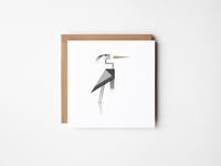 Heron Greeting Card
