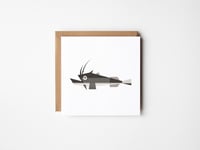 Monkfish Greeting Card