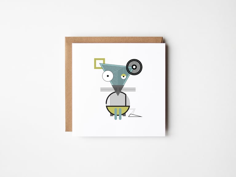 Mouse Greeting Card