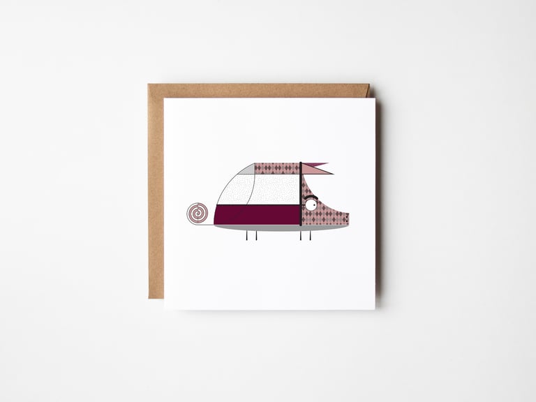 Pig Greeting Card