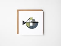 Piranha Greeting Card