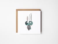 Rabbit Greeting Card