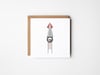 Squid Greeting Card