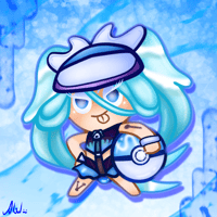 Image 3 of COOKIE RUN X POKEMIKU 8X8 MINI PRINTS MTO