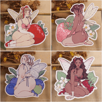 Image 1 of Sticker - Summer Berry Fairies