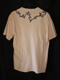 Image 2 of (M) Black Thorn Collar T-shirt