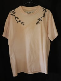 Image 1 of (M) Black Thorn Collar T-shirt