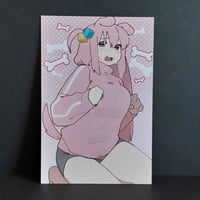 Image 1 of pupper postcard+sticker