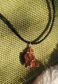 Image 3 of Polished Mexican Agate necklace