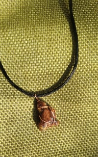 Image 5 of Polished Mexican Agate necklace