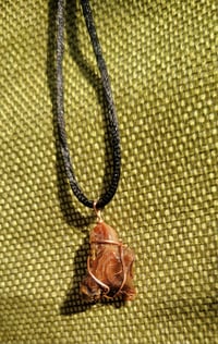 Image 1 of Polished Mexican Agate necklace