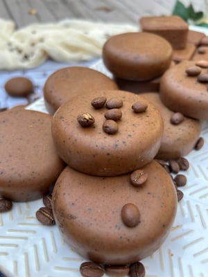 Image of Dark Expesso Coffee Exfoliating Face Bar
