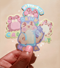 Image 3 of Just Coffee and Drink Water stickers