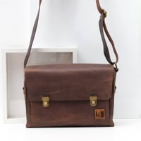 Image 1 of Chunky Large Scout in vintage dark brown