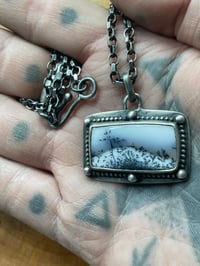 Image 3 of ‘Opal dendrite pendant’ rectangular