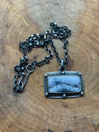 Image 2 of ‘Opal dendrite pendant’ rectangular